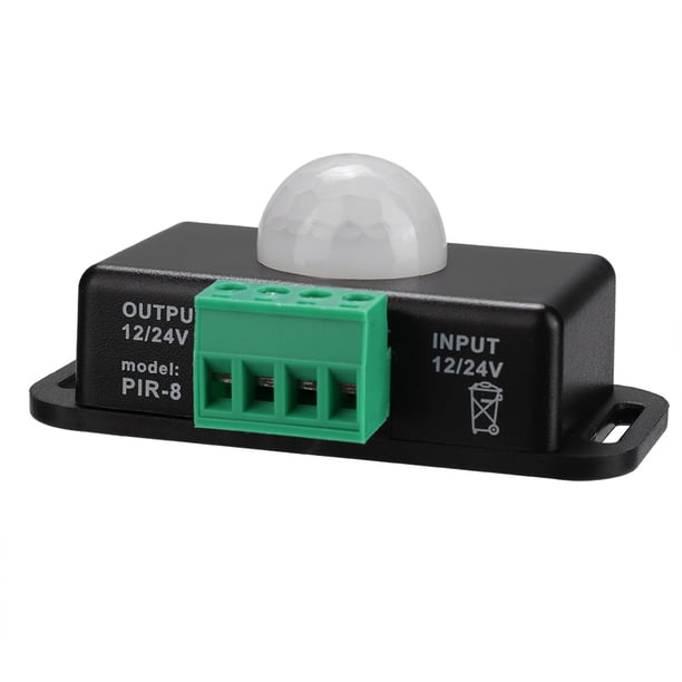 Sensor de Cuerpo Infrarrojo ANGGREK Interruptor de Sensor de Metal y Plástico Automático