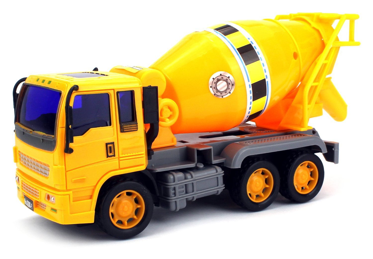 Construction Engineers Cement Mixer Children's Kid's Friction Toy Truck