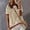 Bronze, variant on Graphic Tees for Women T-Shirts Summer Tops Casual Crewneck Short Sleeve Striped Knitted T Shirt Gray XXL