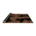 thumbnail image 2 of Ahgly Company Indoor Rectangle Abstract Brown Modern Area Rugs, 2' x 4', 2 of 4