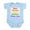 Sky Blue, variant on CafePress - Two Moms Infant Creeper - Baby Light Bodysuit, Size Newborn - 24 Months