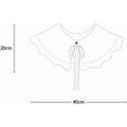 thumbnail image 7 of Detachable Knitted Dickey Collar Crop Top Mini Cape Half Shirt Blouse Collar for Women Girl, 7 of 7