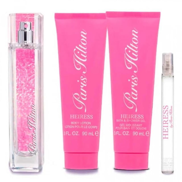 Set de Perfume Paris Hilton Heires Dama eau de Perfume 4 Piezas