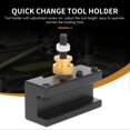 thumbnail image 4 of 3Pcs Mini Lathe Quick Change Tools Post Holder Kit (1/4-1/2Inch), 4 of 5
