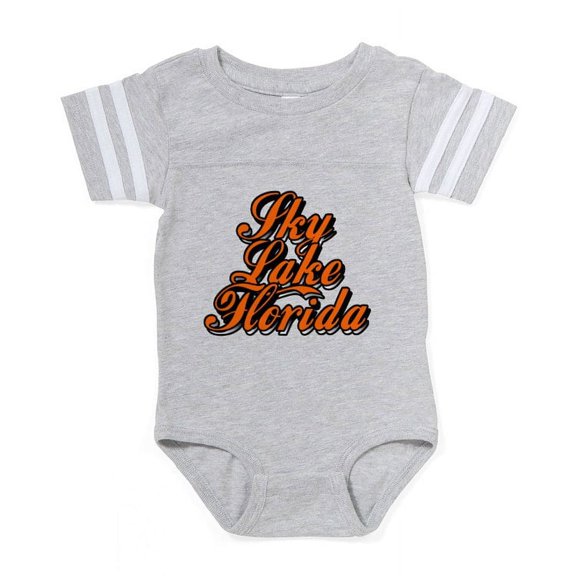 CafePress - Sky Lake Florida - Cute Infant Baby Football Bodysuit