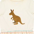 thumbnail image 4 of Inktastic Kangaroo Cute Girls Toddler Dress, 4 of 5