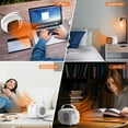 thumbnail image 6 of Space Heater, Small Desk Heater with Temperature Control, 800W/500W Safe and Quiet Ceramic Desktop Heater for Home Bedroom Office Indoor Use(White), 6 of 14