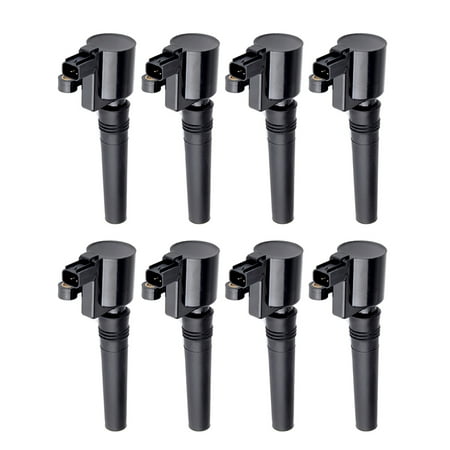 Ford Thunderbird Ignition Set of 8 Ignition Coils For 2002-2005 Ford Thunderbird 3.9L V8 Compatible with FD506 DG515 C1234 ()