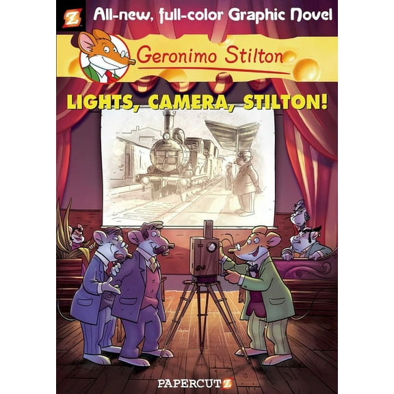 Geronimo Stilton Graphic Novels Geronimo Stilton Graphic Novels #16: Lights, Camera, Stilton!, Book 16, (Hardcover)