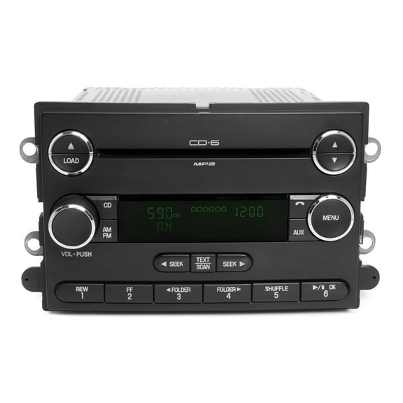 Restored 2008-2009 Original Ford Taurus X AM FM 6 Disc CD MP3 Player Radio 8F9T-18C815-GB - (Refurbished)