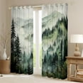 thumbnail image 2 of Manfei Rustic Pine Tree Black Out Curtains, Nature Scenery Curtains Pack of 2 (42x63 Each), Farmhouse Countryside Bedroom Curtains, Black Out Curtains Home Decor, 2 of 6