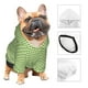 thumbnail image 3 of Balery Green Gingham Sudadera con Capucha para Perros Pequeños – Ropa para Mascotas, Disfraz para Perros y Gatos, Ideal para Fiestas y Cosplay-X-Large, 3 of 7