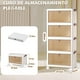 thumbnail image 2 of 4 Niveles Cajas de Almacenamiento, Contenedores de Organizador Plegable de Plástico con Tapas Y Ruedas, Cajas de Organización Apilables para Dormitorio, Sala y Cocina, 2 of 8