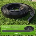 thumbnail image 3 of Garden Edging Border 2 Inch Tall - 33FT with 30pcs Spikes, Plastic Edging Border for Landscaping, Lawn, Garden, Flower Beds, Paver, Pathway (Black), 3 of 9