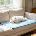 thumbnail image 5 of Pet Summer Ice Mat, Breathable Cooling Mat for Cats and Dogs, Soft Sleeping Pad for Crate, Bed, Indoor & Outdoor Floor, 5 of 7