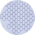 thumbnail image 1 of Ahgly Company Machine Washable Indoor Round Transitional Lavender Blue Area Rugs, 3' Round, 1 of 7