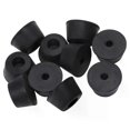 thumbnail image 1 of 10 unidades de topes de goma cónicos empotrados de 21 x 12 mm. Material: goma., 1 of 5