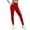 Red, variant on Girls Yoga Pants Kids Dance Running Athletic Leggings High Waisted Workout Active Dance Tights
