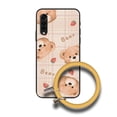 thumbnail image 6 of KDY-Phone Case For LG Velvet 4G/5G, Solid Color Anti-knock Waterproof Dirt-resistant heat dissipation Soft Case Ring Protective Cartoon Personality Youth Cute Bracelet Back Cover Funny, 6 of 9