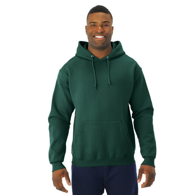 Jerzees Chandail à Capuchon en Molleton NuBlend pour Hommes, 2X, Vert Forêt