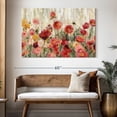 thumbnail image 3 of Elephant Stock Sprinkled Flowers Wall Art - Horizontal Canvas Wall Art - Living Room Wall Decor - Floral And Botanical Canvas - Orange And Red Decor By Silvia Vassileva - 51" x 34", 3 of 8
