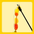 thumbnail image 4 of Cat Teaser Wand Toys, Bite Resistant Interactive Cat Wand Promote Exercise  for Small Cats Orange,Blue,Pink, 4 of 7