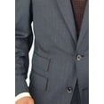 thumbnail image 4 of DTI Darya Trading Men's French Blue Wool Blazer with Ticket Pocket, Classic Fit, 4 of 6