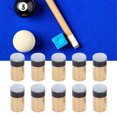 thumbnail image 1 of Pool Tips Pool Tip 13Mm 10Pcs Bag Billiard Accessories Pool Ninesb Replacement Screw Tips, 1 of 8