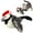 Black Woodpecker (bagged), variant on Flapping Bird Cat Toy, Chirping Interactive USB Rechargeable Toy for Indoor Cats and Small Dogs, Motion-Activated Wings, Multi-Sensory Hunting Fun, No-Fly Tangle-Free Base cat toys birds flying