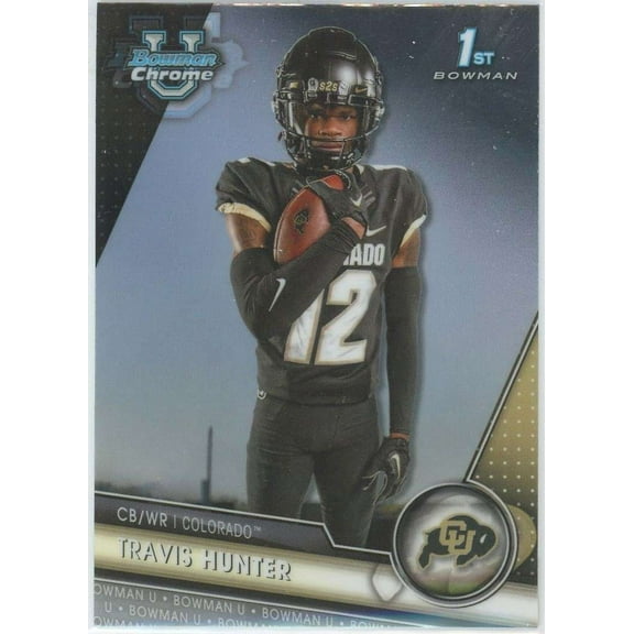 NFL 2023 Bowman Chrome U 1st Bowman Travis Hunter #36 (Rookie)