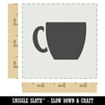 thumbnail image 2 of Coffee Mug Cup Solid DIY Cookie Wall Craft Stencil - 3.5 Inch, 2 of 5