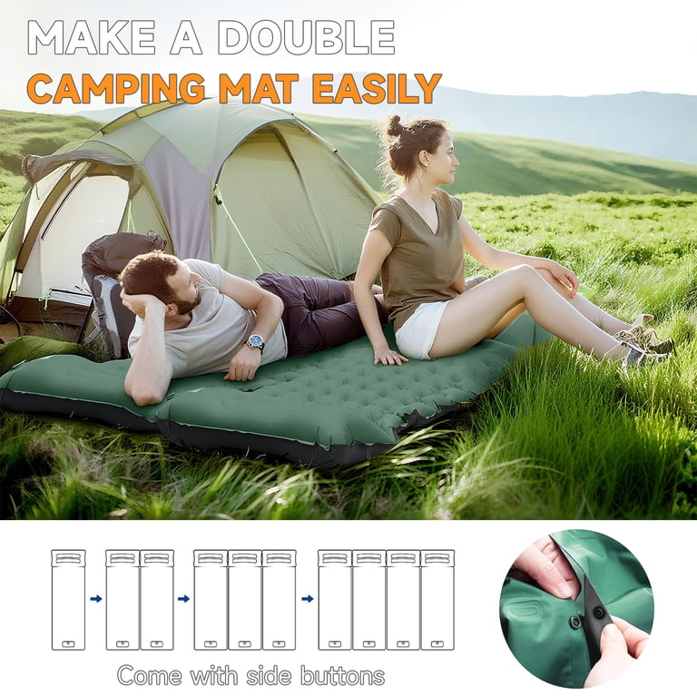 Aonhom Camping Sleeping Pad, Ultralight with Foot Pump photo 5