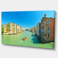 thumbnail image 2 of Green Grand Canal Venice - Landscape Canvas Art Print, 2 of 4