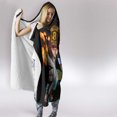 thumbnail image 4 of Shinra Kusakabe Fire Force Hooded Blanket Anime Style Ts04, 4 of 5