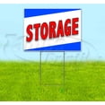 thumbnail image 1 of Storage (18" x 24") Yard Sign, Includes Metal Step Stake, 1 of 6