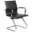 thumbnail image 1 of Techni Mobili Chaise Visiteur Moderne en Noir, 1 of 8