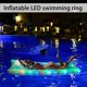 thumbnail image 1 of Anillo de natación Flotador de piscina inflable - Anillo de natación LED / Balsa de tableros / Juguete de piscina de pelota de playa FLhrweasw Nuevo, 1 of 7