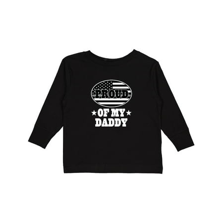 

Inktastic Correctional Officer Daddy Boys or Girls Long Sleeve Toddler T-Shirt