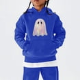 thumbnail image 2 of YunPes Girls Hoodies Oversized Baggy Long Sleeve Sweatshirt Cute Cartoon Ghost Halloween Shirt Teen Fall Winter Daily Wear, 2 of 6