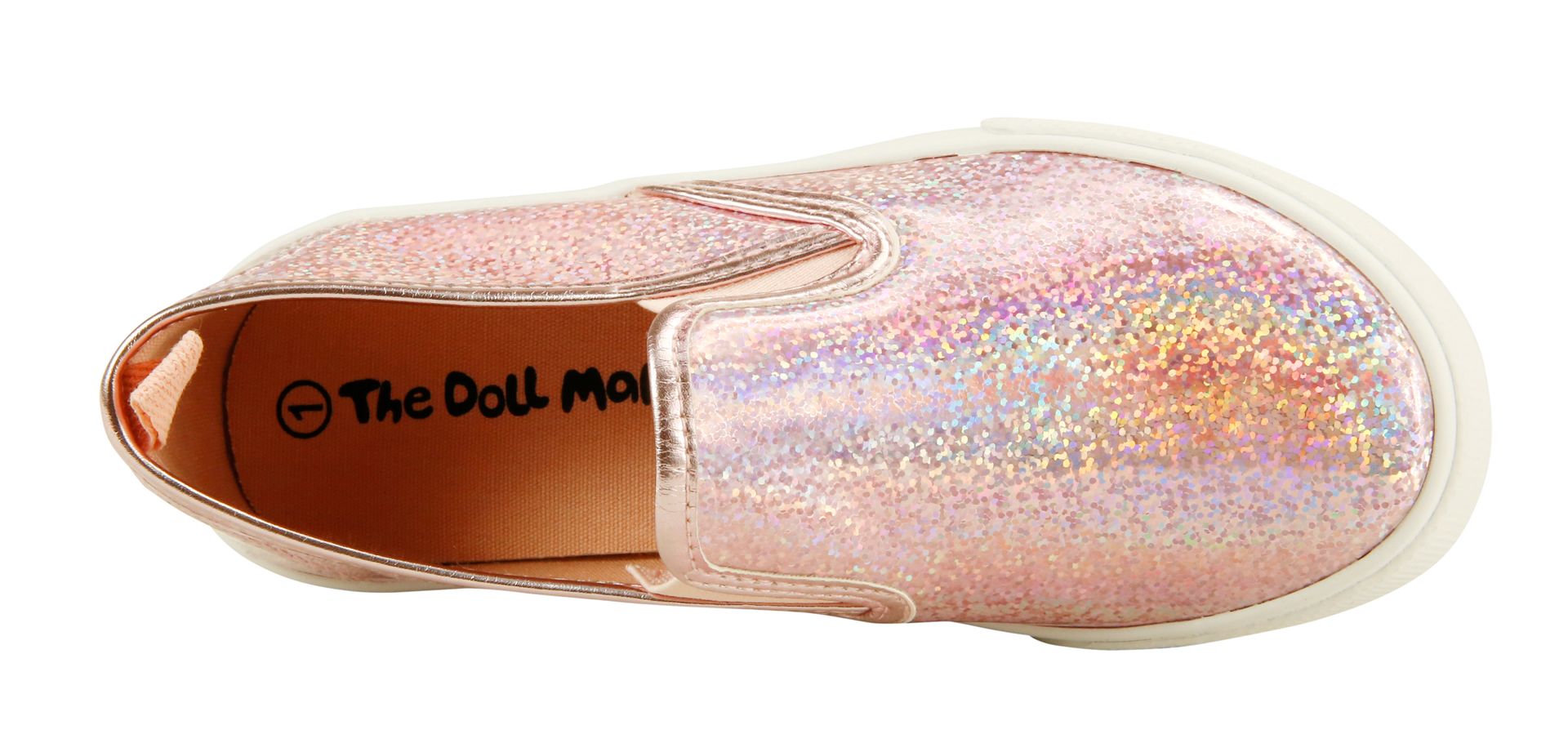 The Doll Maker Girl's Multicolored Glitter Metallic Slip-on Sneaker (Little Kid/Big Kid) - TD193012D-8 - image 2 of 7