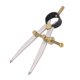 thumbnail image 1 of Divisor de ala Medidor divisor de cuero con cerradura ajustable resistente a la oxidación de alta precisión dorado para dividir ANGGREK Otros, 1 of 8
