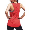 thumbnail image 3 of Camisetas de entrenamiento para mujer, camisetas deportivas de yoga, camisetas largas sin mangas, ropa de entrenamiento de gimnasio Xemadio LRWJ021-20, 3 of 5