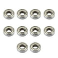 thumbnail image 1 of Rodamientos de bolas 698ZZ 10 piezas Ticfox acero plateado 8x19x6 mm, 1 of 14