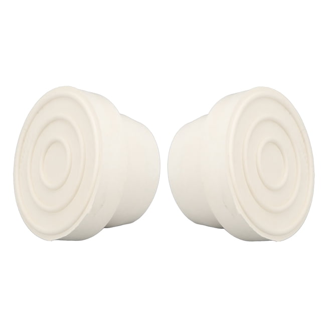 Swimming Ladder Bumper, 2 Pcs Pool Ladder Bumpers Ladder Tubing Inside End Plug Rubber Bumper Swimming Pool Accessory Supplies