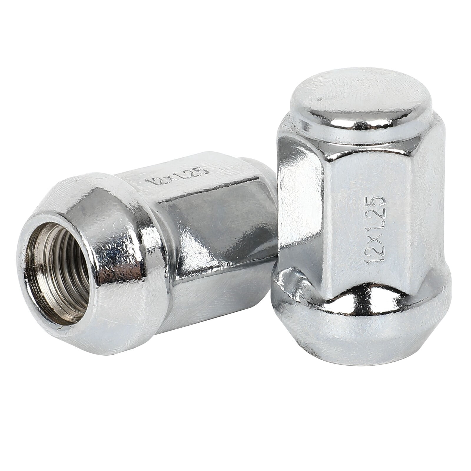 ECCPP Replacement for Wheel Lug Nuts 20pcs M12x1.25 Chrome Lug Nuts 1.38"(35mm) Tall For Subaru 90 91 92 93 94 95 96 97 98 99 00 01 02 03 04 05 06 07 08 09 10 11 12 13 14 15 16 17 18 19 20