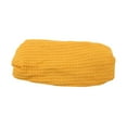 thumbnail image 4 of Unique Bargains 1 Pc Headband Wide Solid Textured Hairband for Women Yellow, 4 of 5