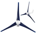thumbnail image 4 of 1200W Wind Generator Small Wind Generator 3 Blades 1200W Wind Turbines Kit with 3 Phase AC Permanent  Synchronous Electricitygenerator, 4 of 8