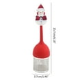 thumbnail image 3 of Necvior Silicone Tea Infuser Christmas Series Reusable Tea Diffuser Tea Filters 6 Styles, 3 of 13