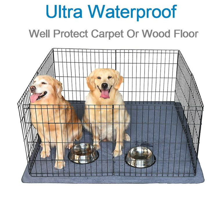 2PCS Waterproof PEE Washable Dog Training Pad Training Mat for