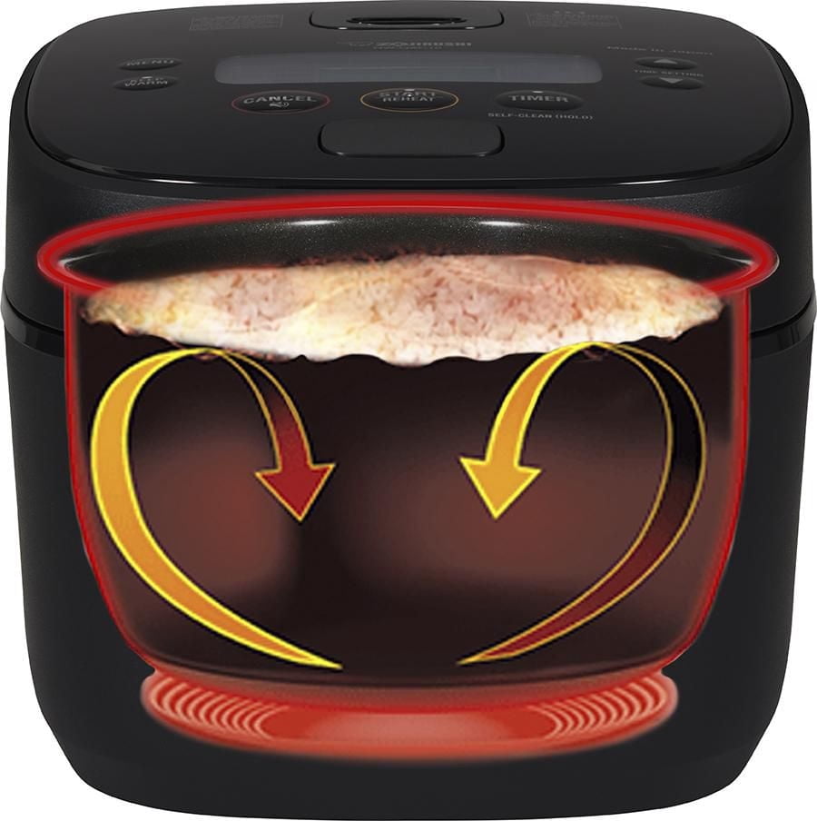Zojirushi Made in Japan 10Cups Induction Heating Rice Cooker & Warmer NW-QAC18